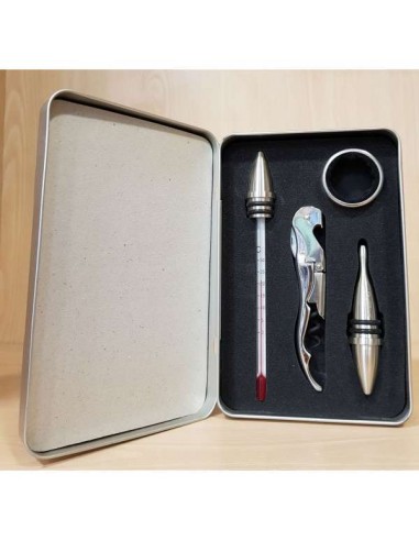 Set Vino Luxe Pulltex 4 Piezas