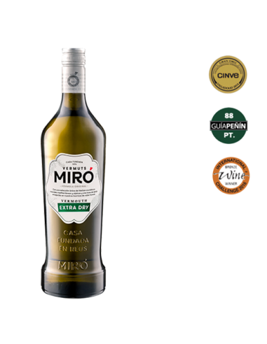 Vermut Miro Extra Dry - Blanco -