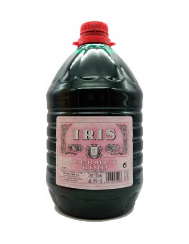 Vermut Iris Garrafa 5L - Rojo -